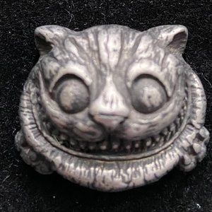 Handmade Stainless Steel Ring - Cheshire Cat